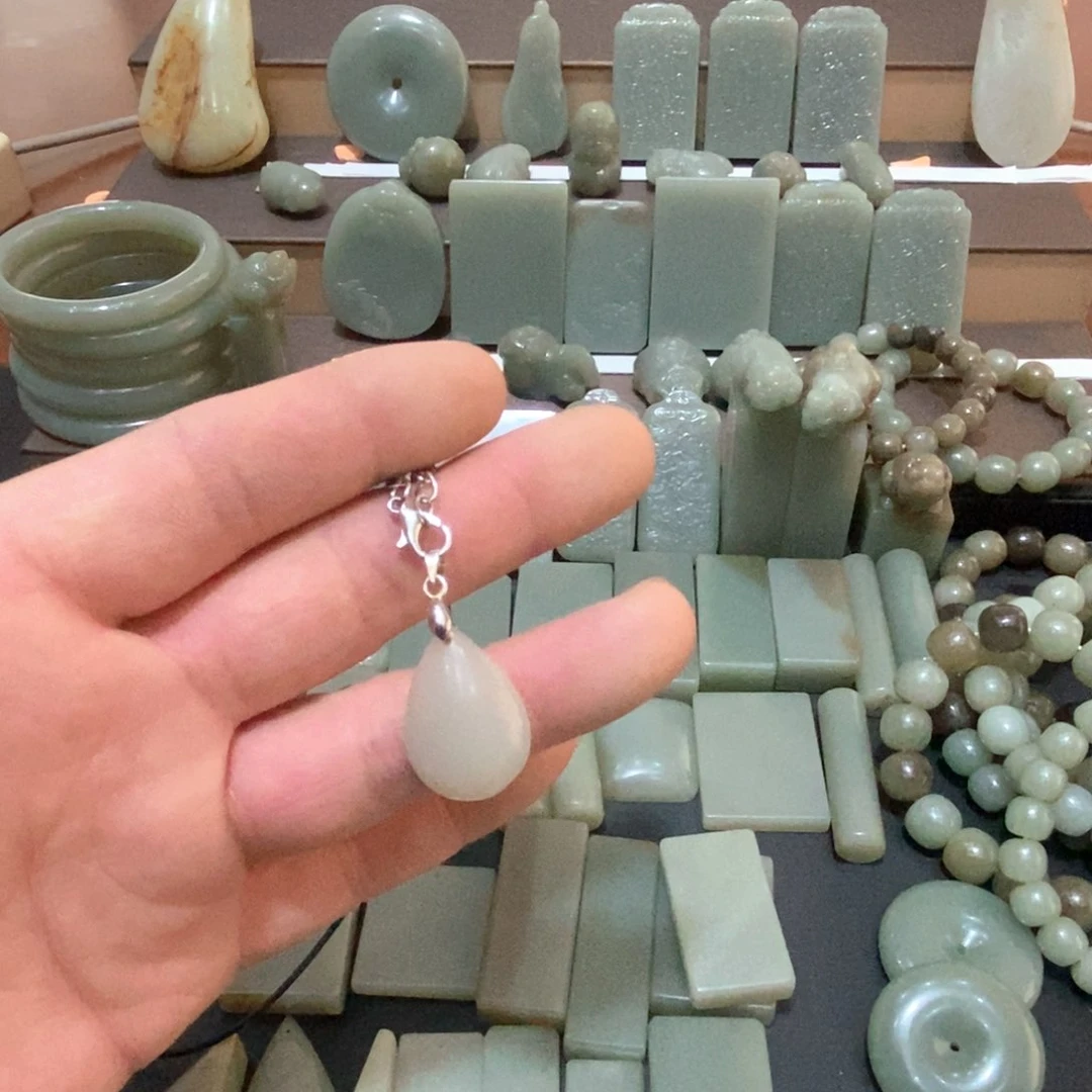 和田玉颈饰未镶嵌雲*軒10