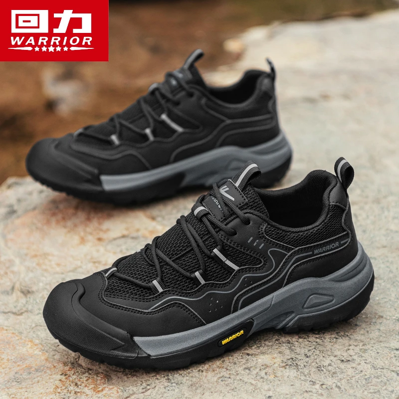 回力男鞋2025新款秋季户外徒步登山鞋休闲鞋防滑耐磨舒适运动潮鞋