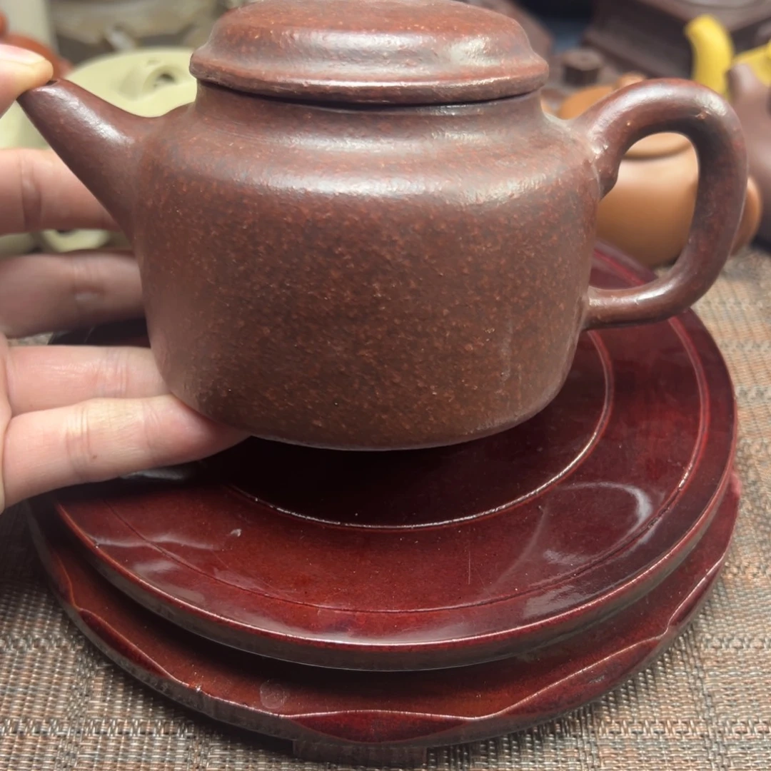 紫砂茶壶宜兴原矿紫砂壶300毫升容量