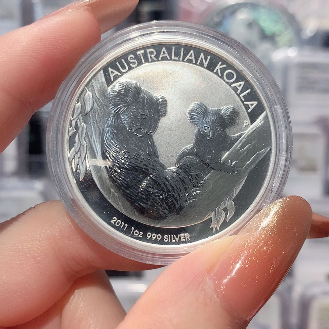 纯银2011考拉银币31克無盒证