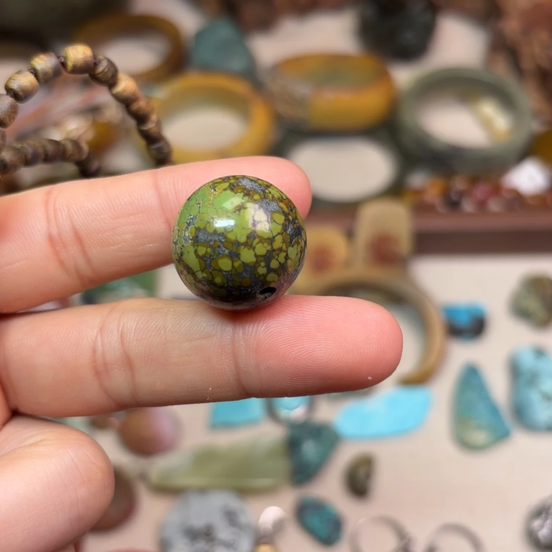 岫岩河磨玉（透闪石质玉）颈饰未镶嵌❀***❀