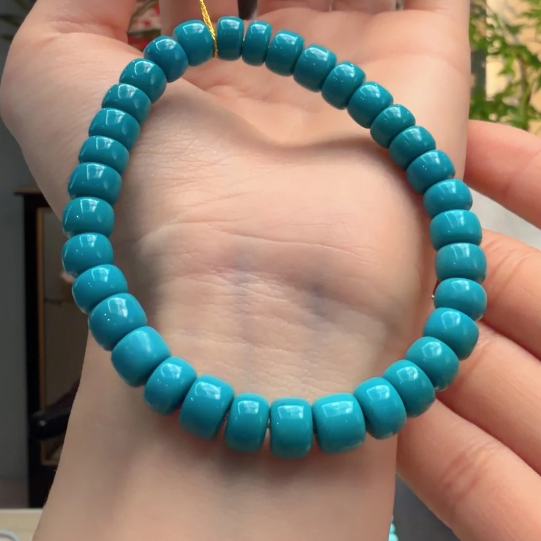 绿松石未镶嵌颈饰