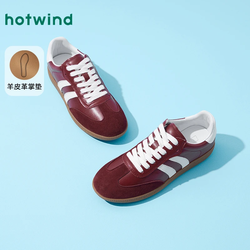 【夏日清仓】热风2025年春季新款女士时尚休闲鞋H14W25126【4折起】