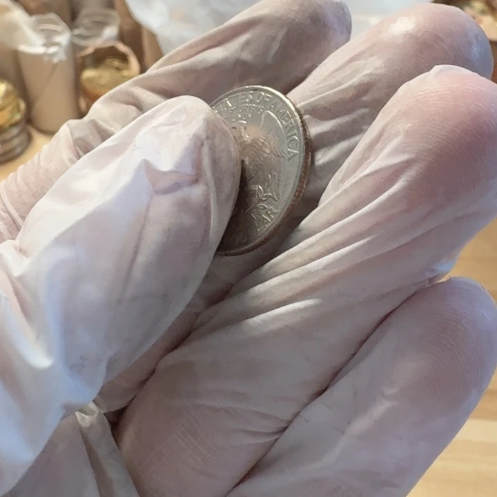 其他普通金属老鹰币，流通品