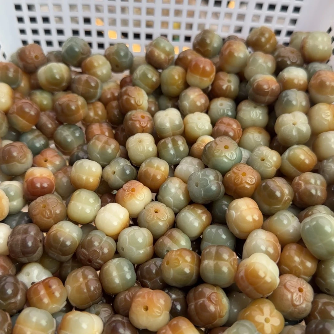 菩提根/象牙果吊坠瑕疵卡14-15柿柿如意20颗不挑瑕
