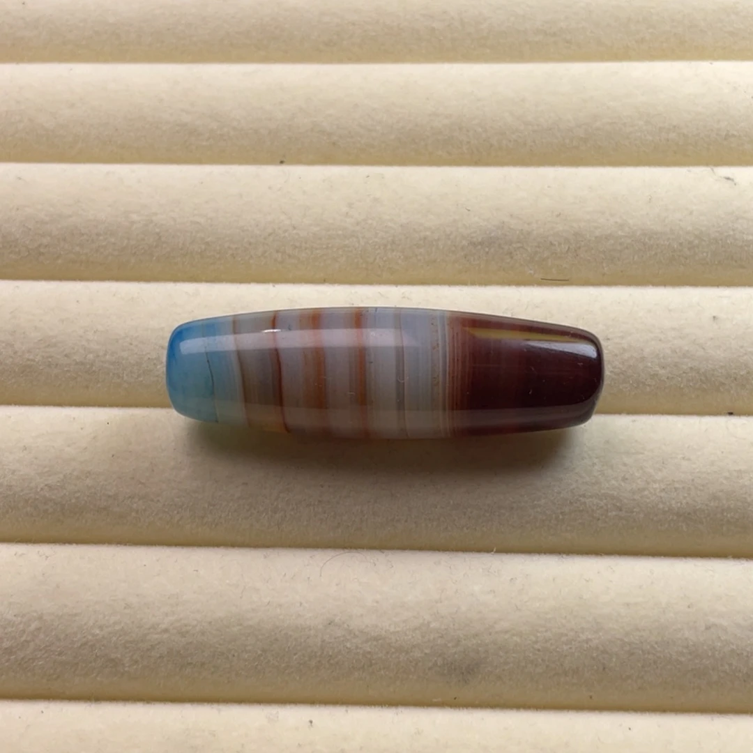 天然缠丝玛瑙彩色多线珠