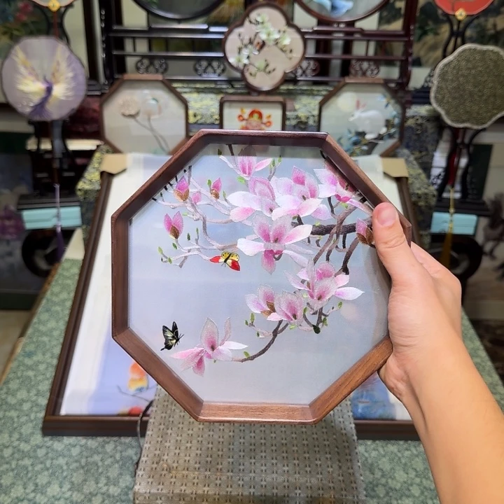 刺绣手工苏绣工艺制作技艺精湛