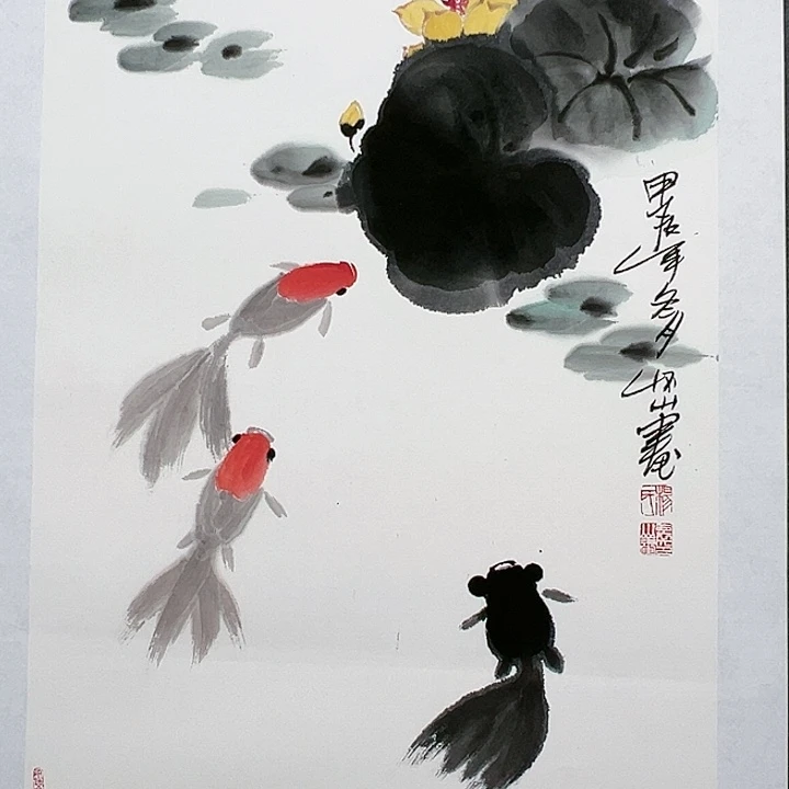 国画书画作品多次