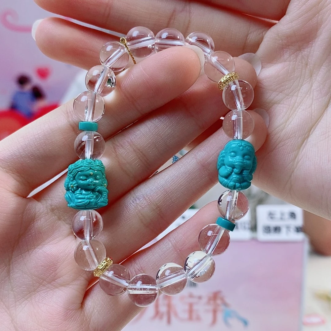 18K金镶嵌手链水晶