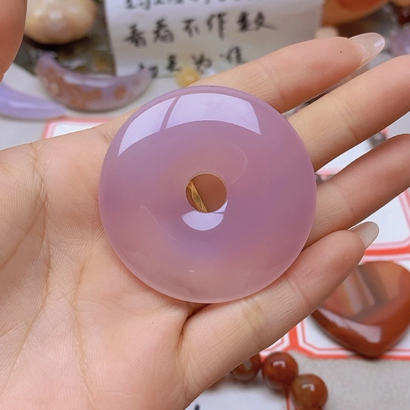 【闪购商品】未镶嵌玛瑙/玉髓珠宝半成品悠**b
