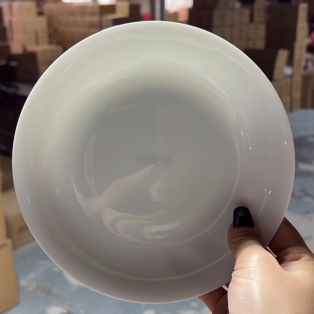 景德镇高温瓷釉下彩两个白