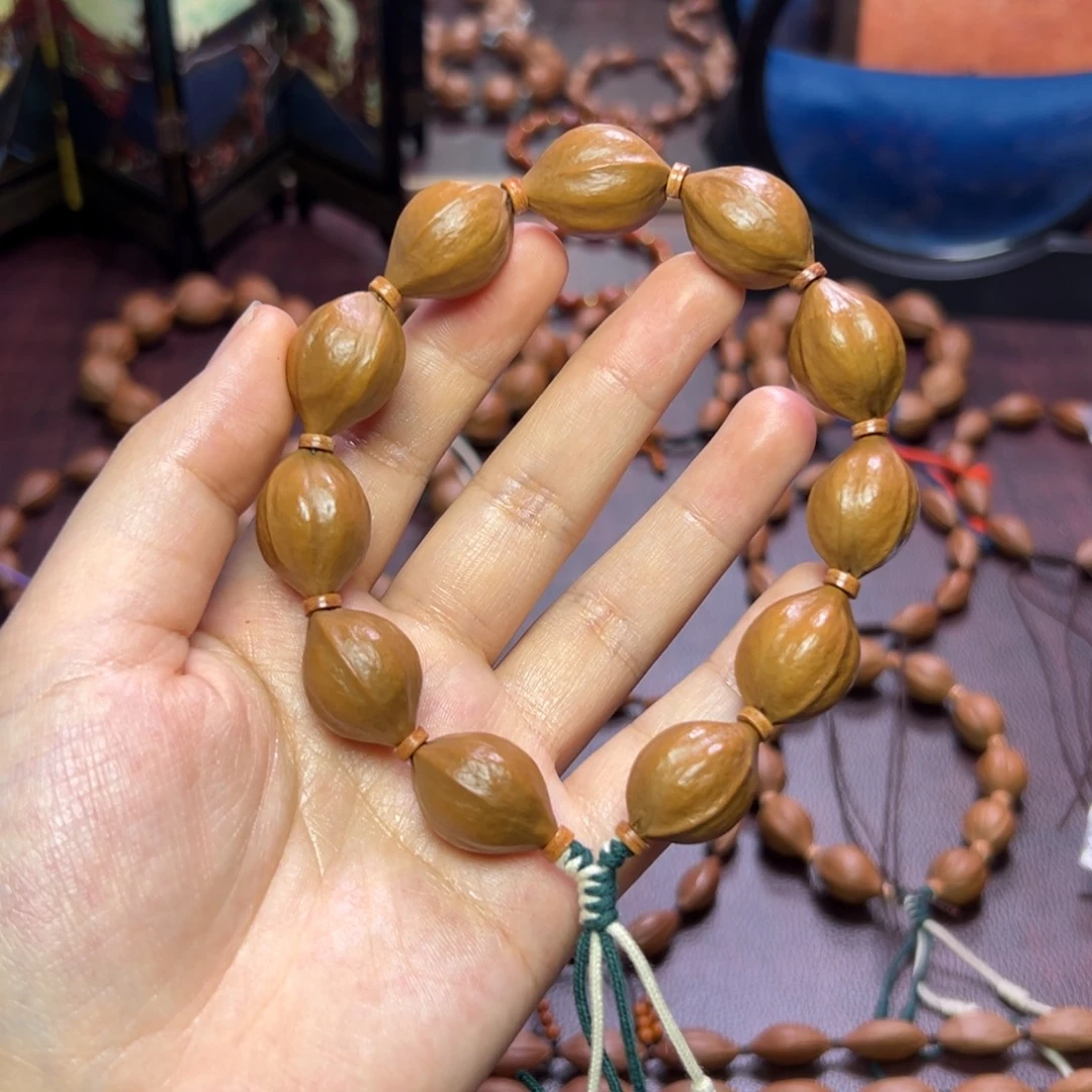 手串/手链橄榄核老油核 三面佛 1.6 2.2左右