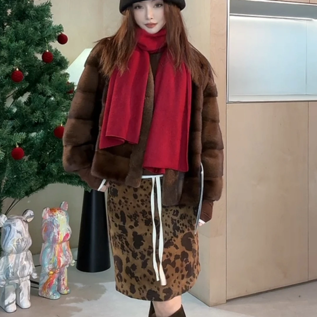 JMCOMMON 100%BABY山羊绒加厚秋冬羊绒围巾