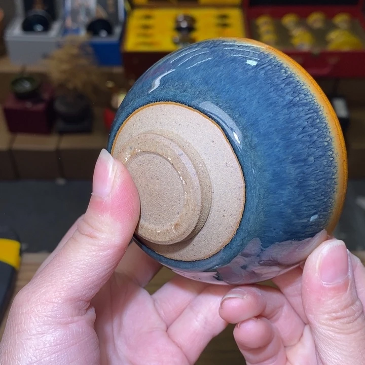 茶盏不带礼盒，建盏主人杯