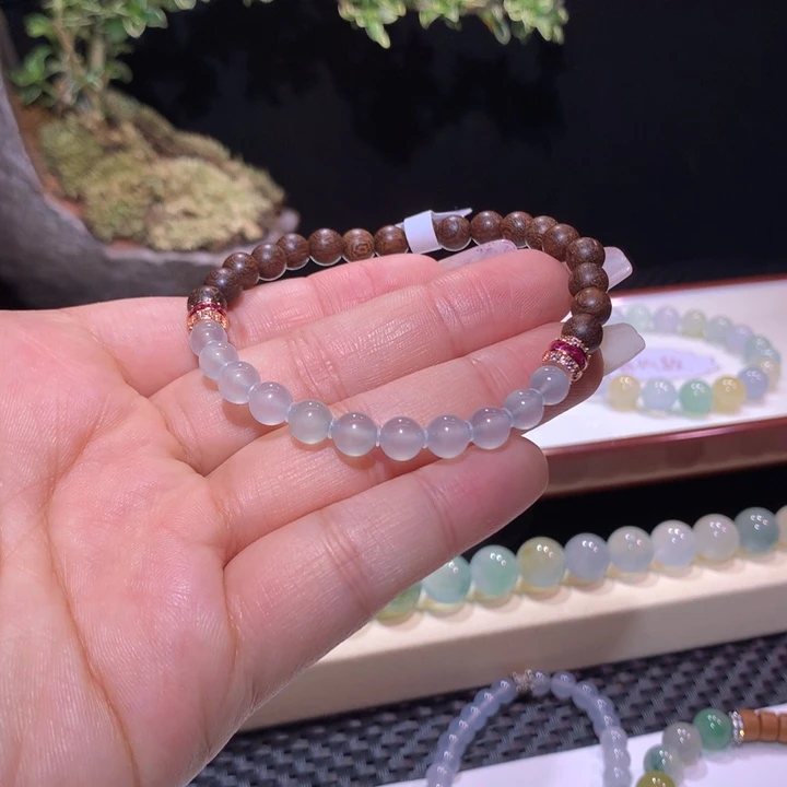 翡翠散珠翡翠手串