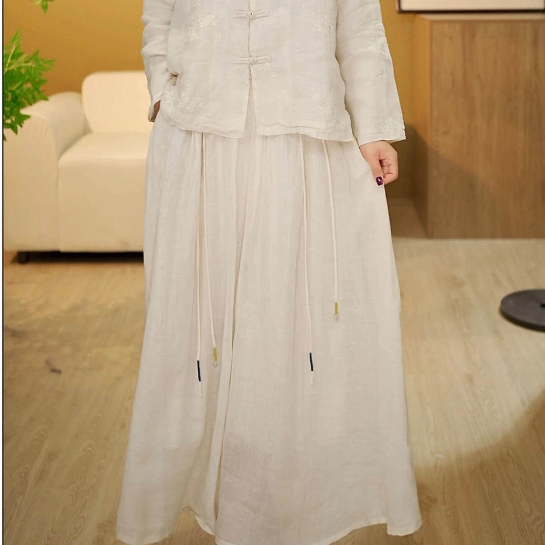 【100%苎麻春款汇集】复古国风穿搭上衣25春秋款文艺纯色百搭时尚