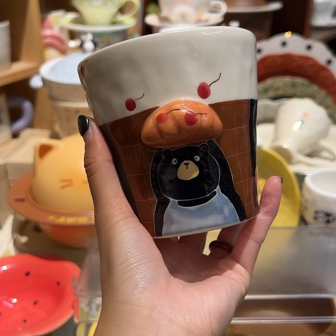 景德镇牛角包手握杯