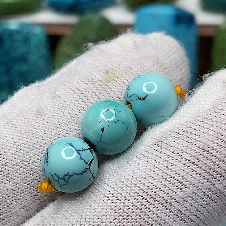 绿松石未镶嵌天然原矿 地大质检