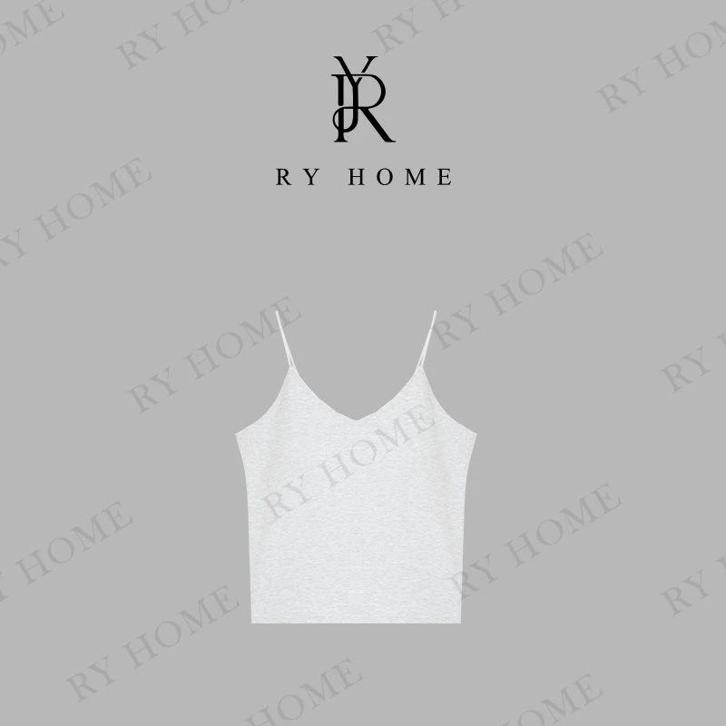 【容雨RYHOME】莱赛尔简约百搭一体式吊带背心253BX0118