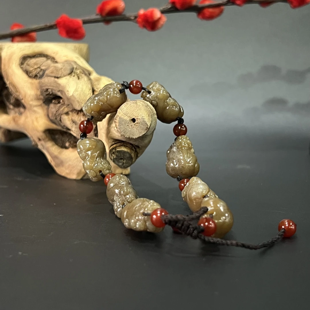 0607GC132和田玉手串