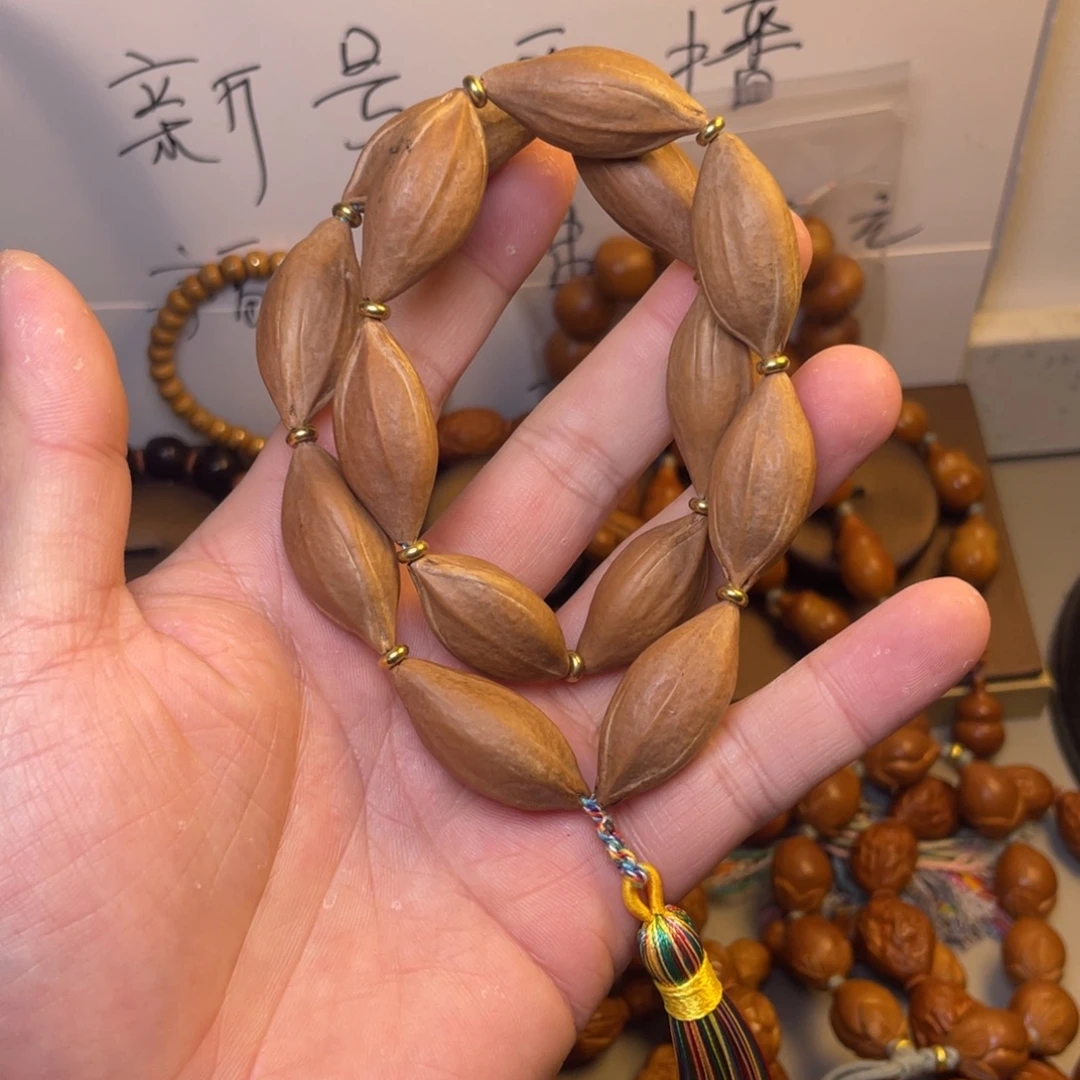 橄榄核手串/手链1.4柳叶手持