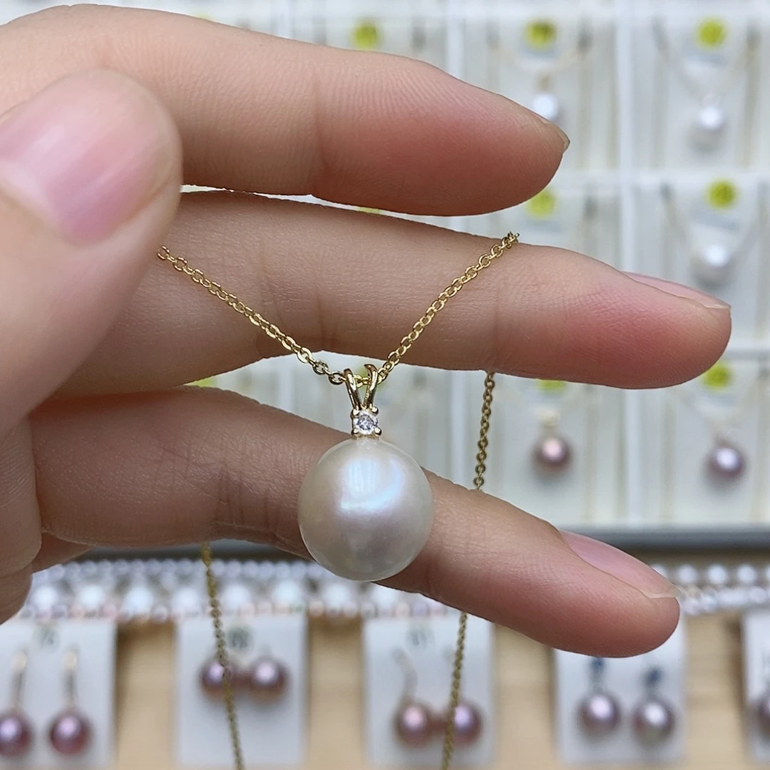 合金颈饰淡水珍珠