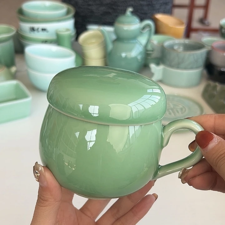 小米茶器龙泉青瓷