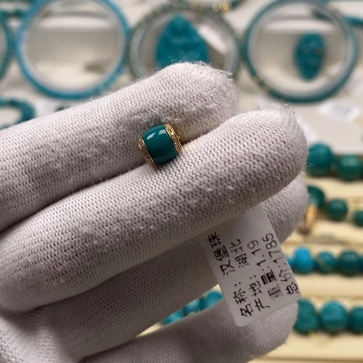 绿松石珠宝奇石未镶嵌