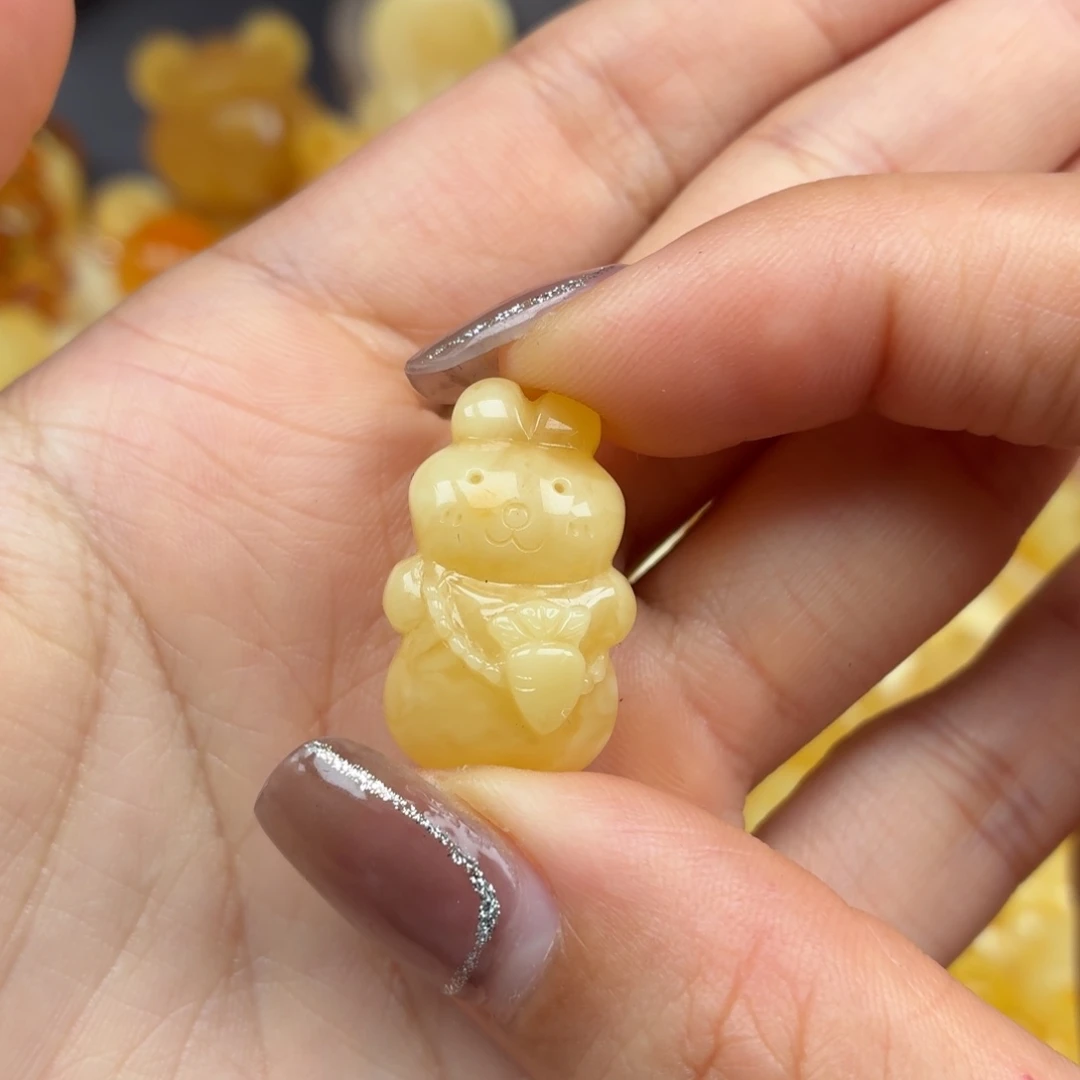 琥珀未镶嵌裸石蜜蜡