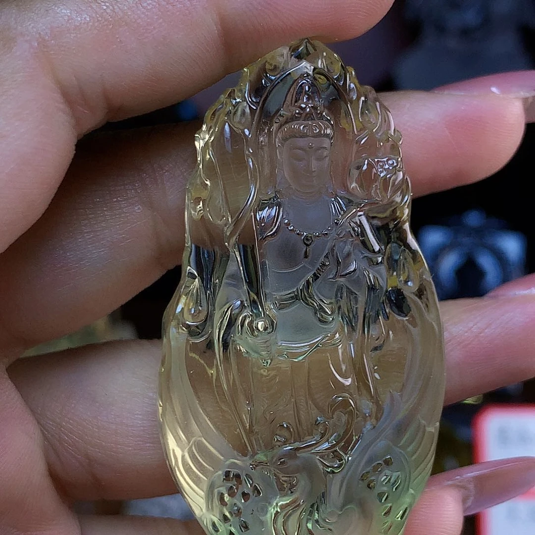 黄晶颈饰未镶嵌用****9，