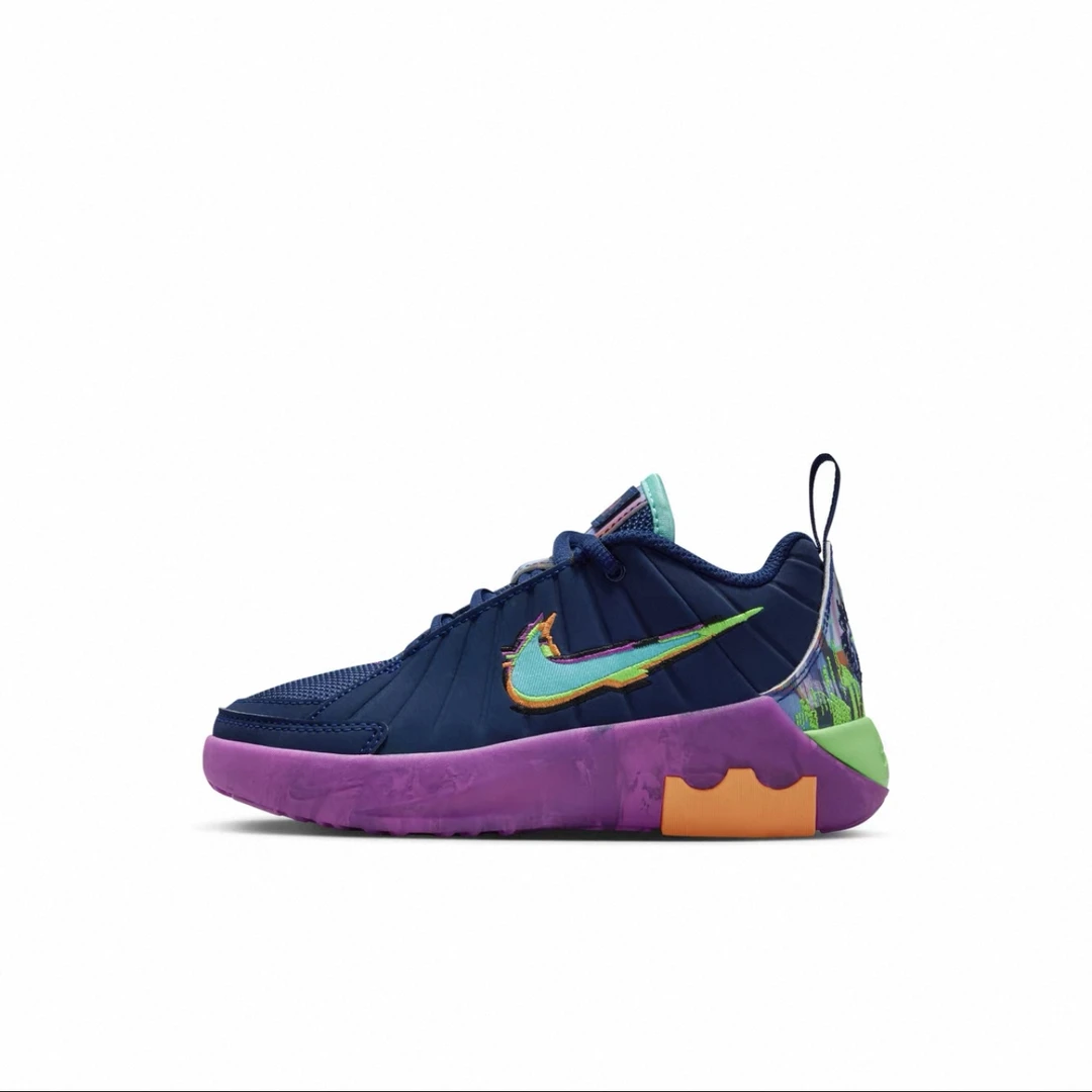 NIKE/耐克电玩闪码系列WITNESS詹姆斯幼童大童篮球鞋男女童HV2269