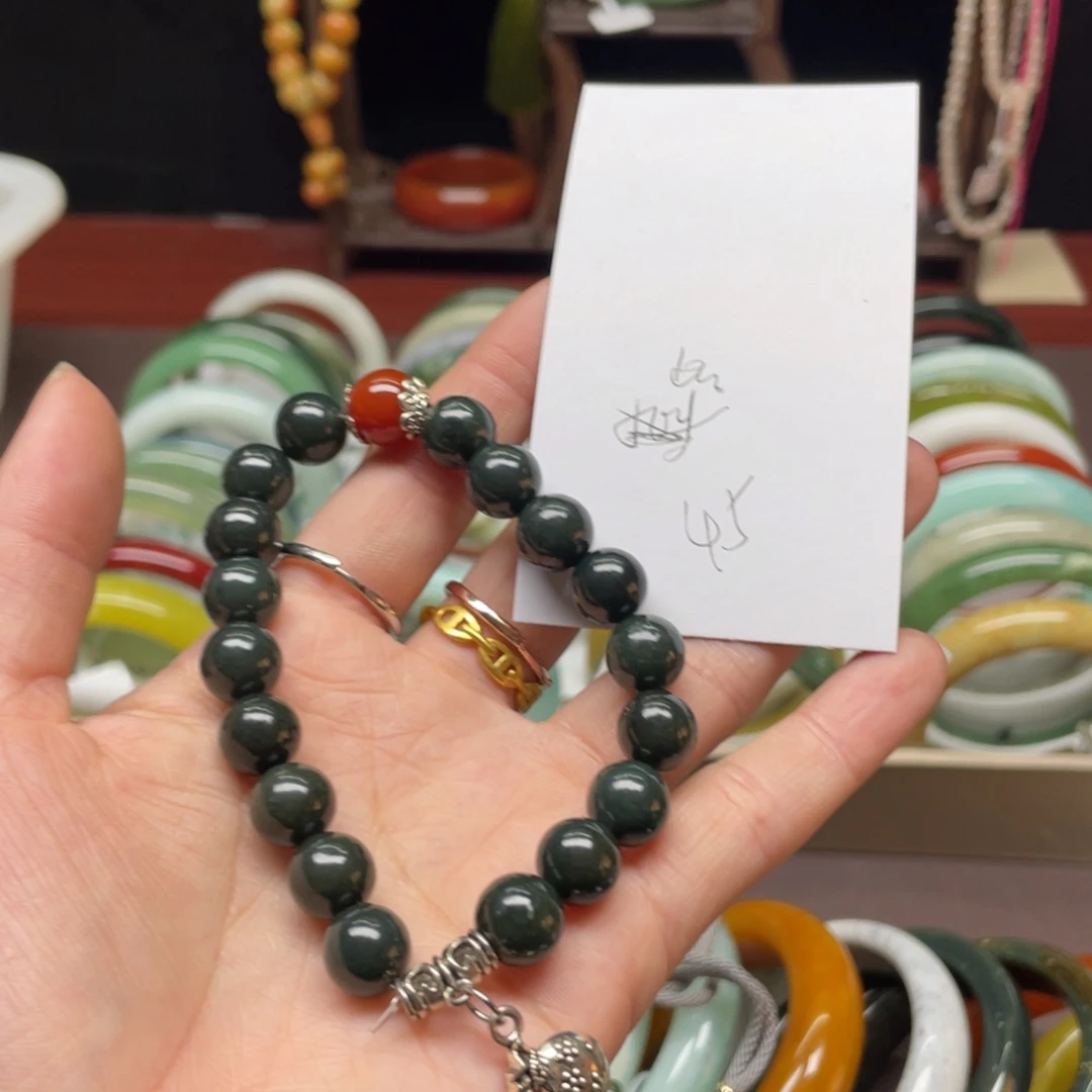 和田玉手链未镶嵌此**外