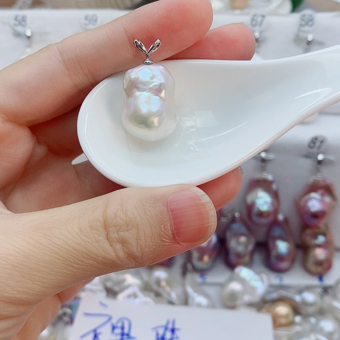 合金无925白巴吊坠