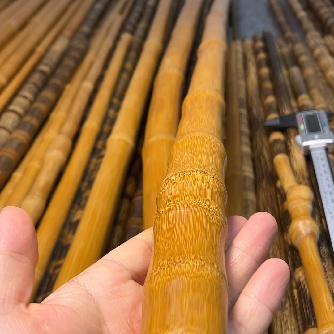 三***h竹精美玉竹把玩棍1.16米长，直径2.8-3.2cm