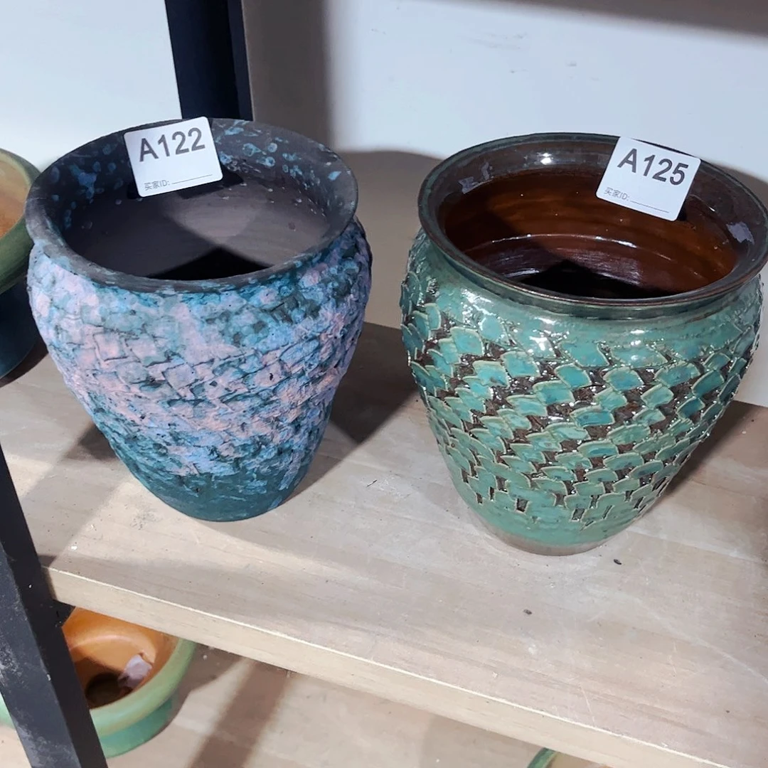 大*景德镇陶瓷花盆