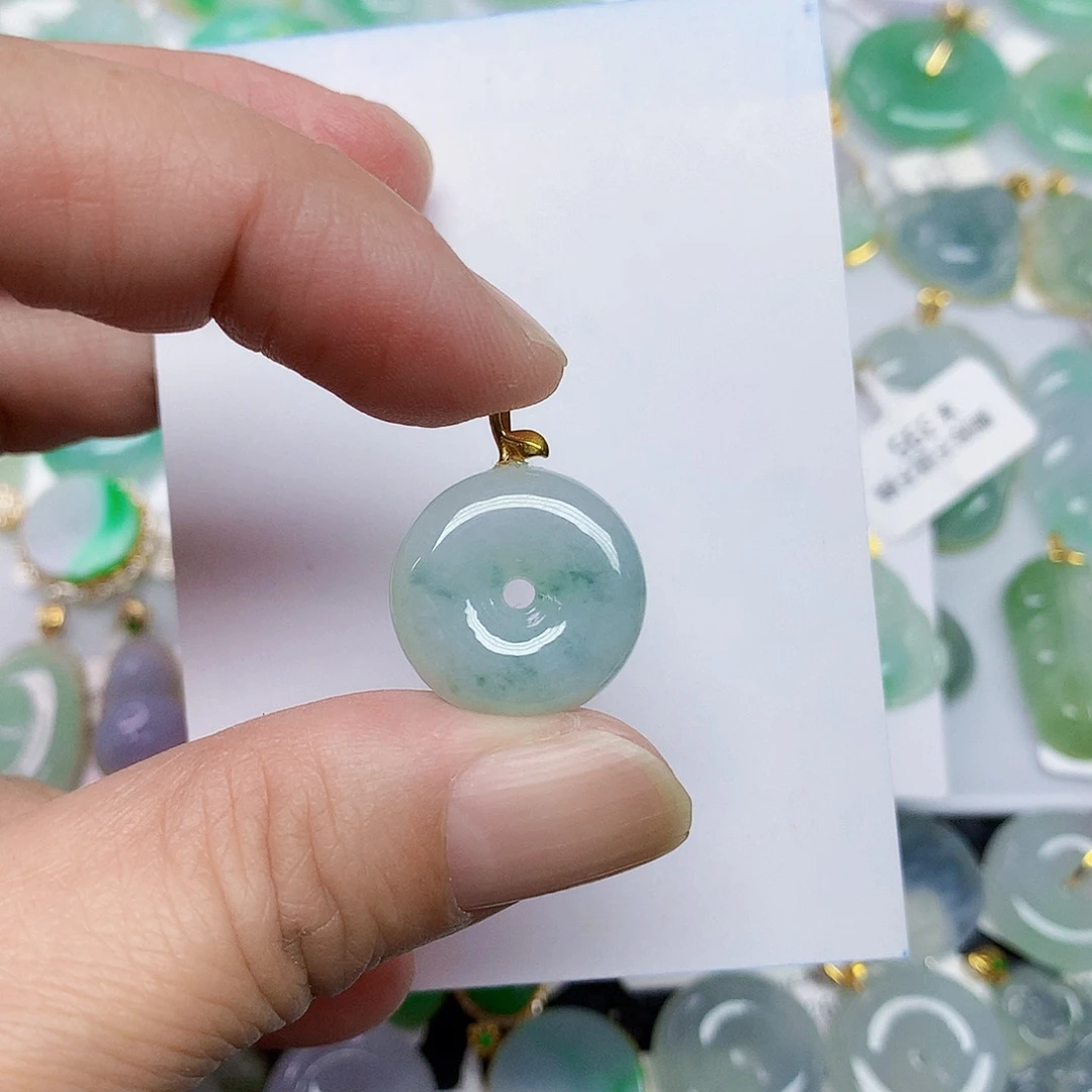 翡翠未镶嵌颈饰346689