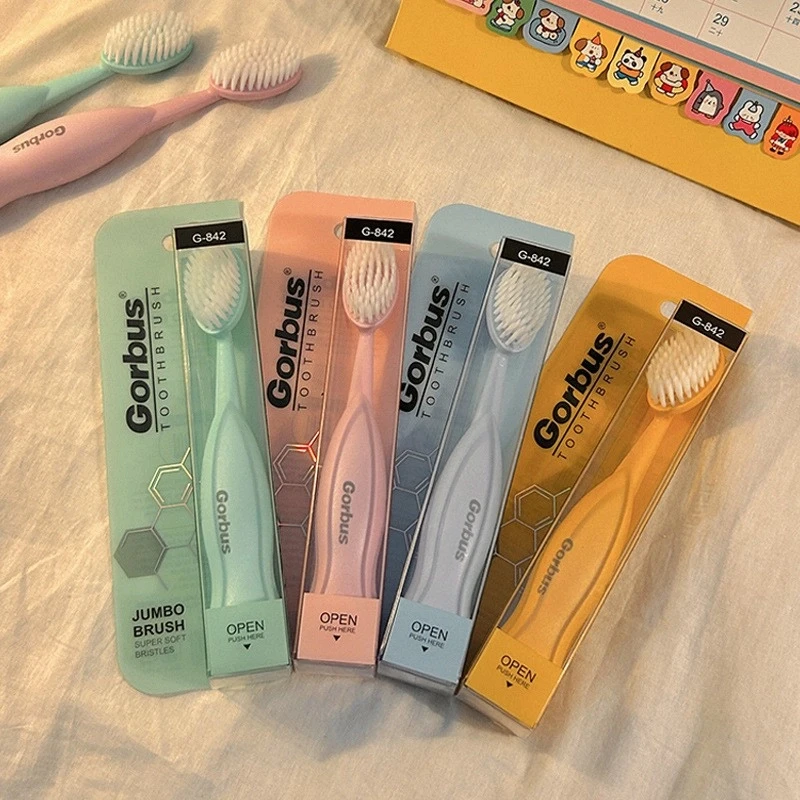 巨无霸韩式牙刷成人软毛大头高档端高品质高质量可爱情侣家用宽头