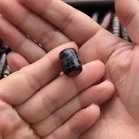 玛瑙/玉髓单珠未镶嵌
