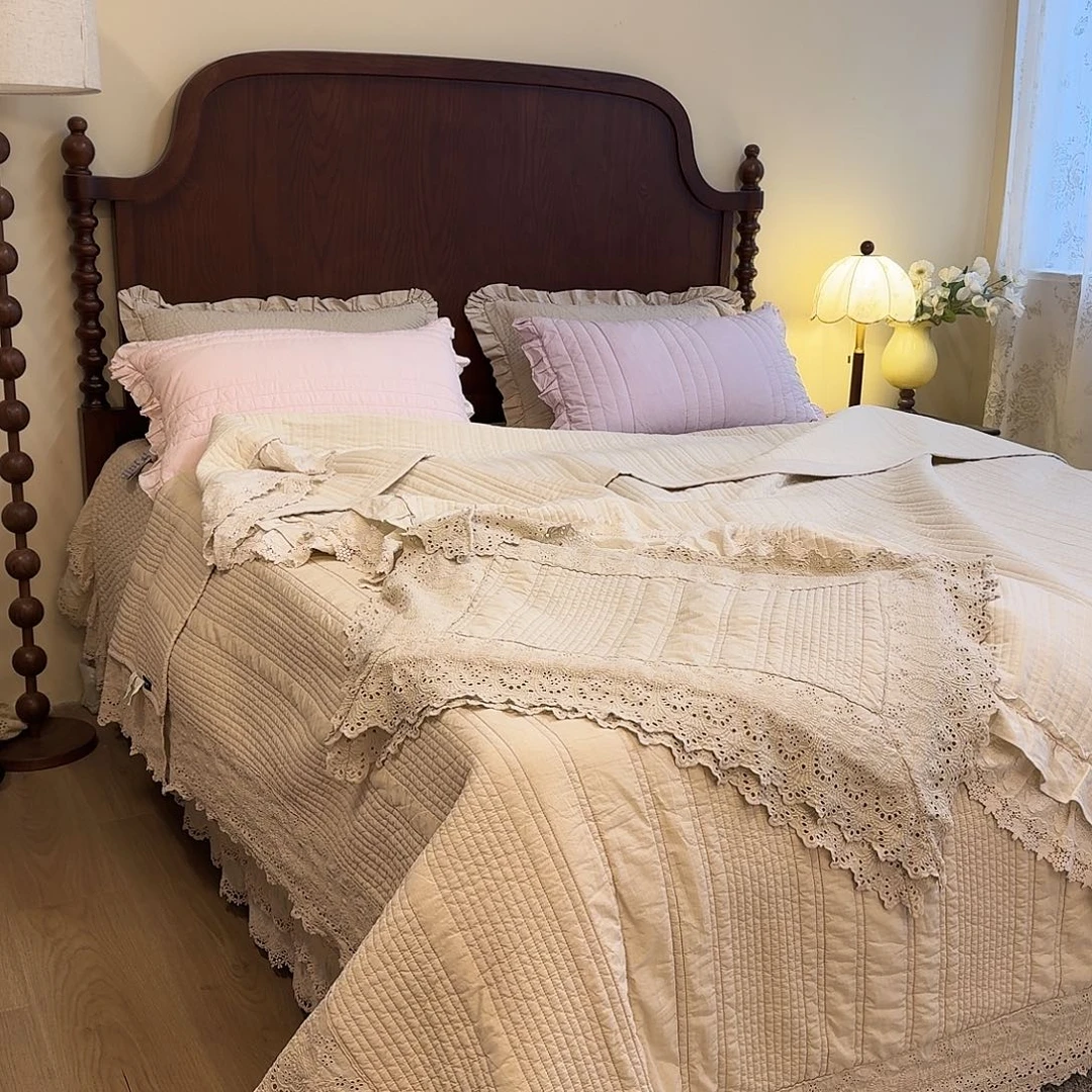 棉伊莎丽三件套奶咖色