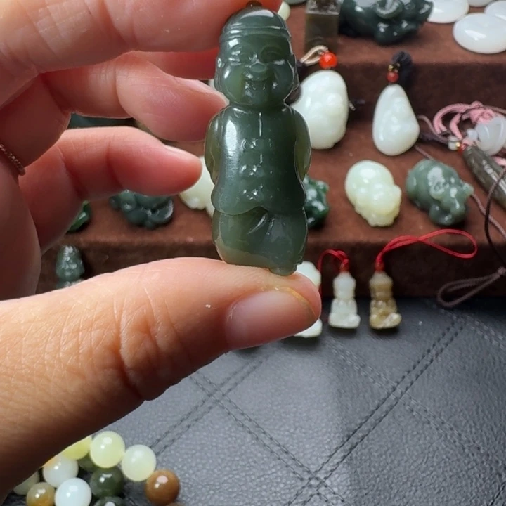 ༺***》和田玉（糖玉）未镶嵌挂件