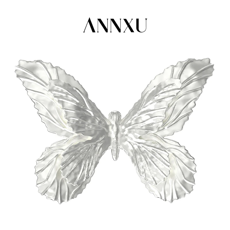 ANNXU 铜胸针 梦蝶系列梦蝶蝴蝶胸针