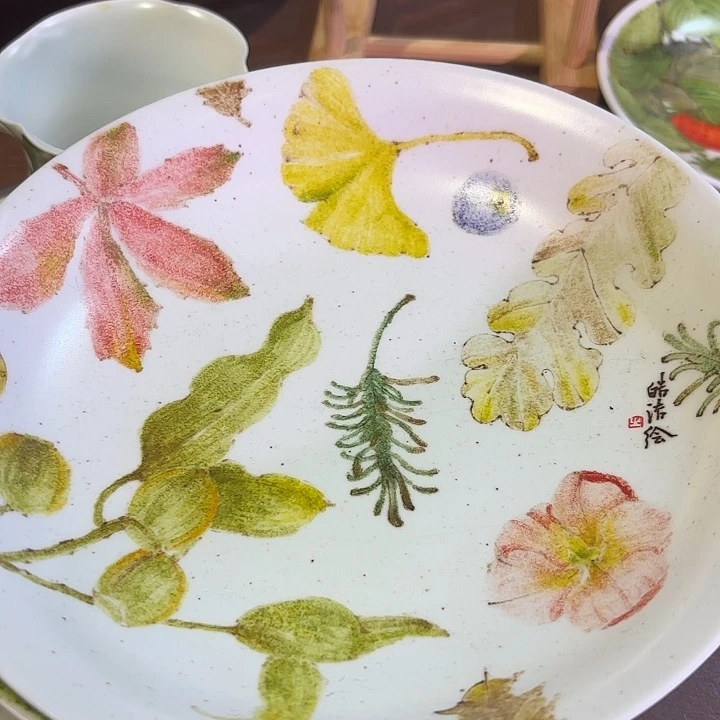 景德镇艺术陶瓷盘子