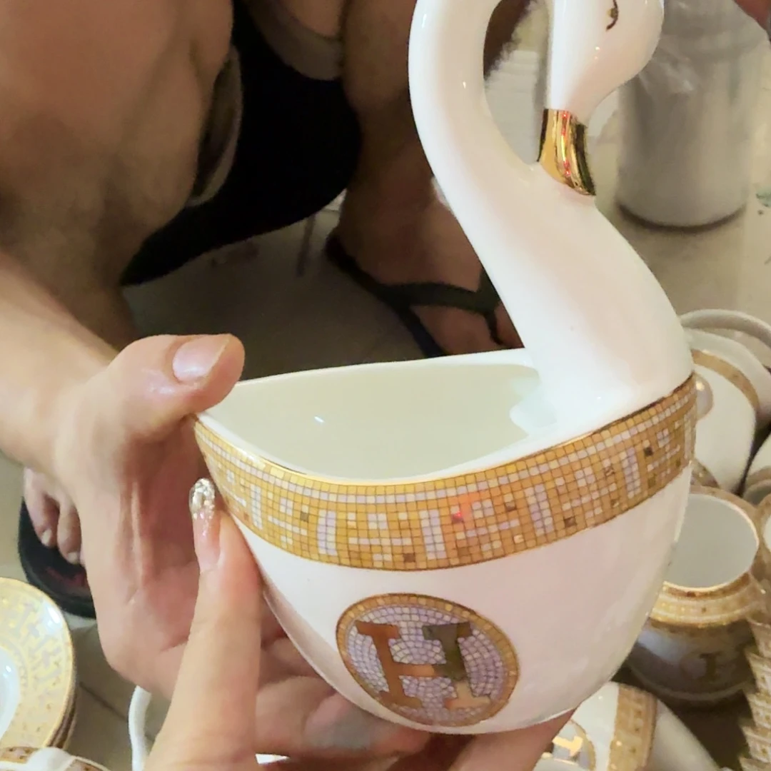 塑料陶瓷制品生产正品骨瓷工艺品陶瓷