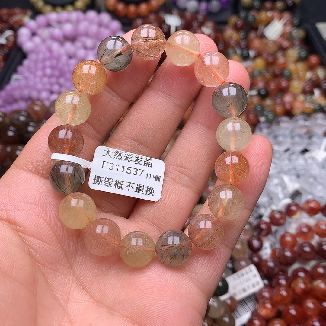 水晶手链未镶嵌，，