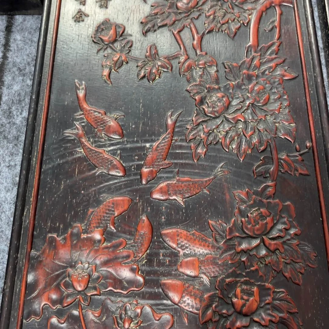 木非洲紫檀木雕牌匾挂匾