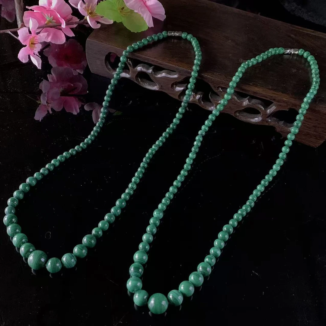 C11245-孔雀石项链-多样性发其一
