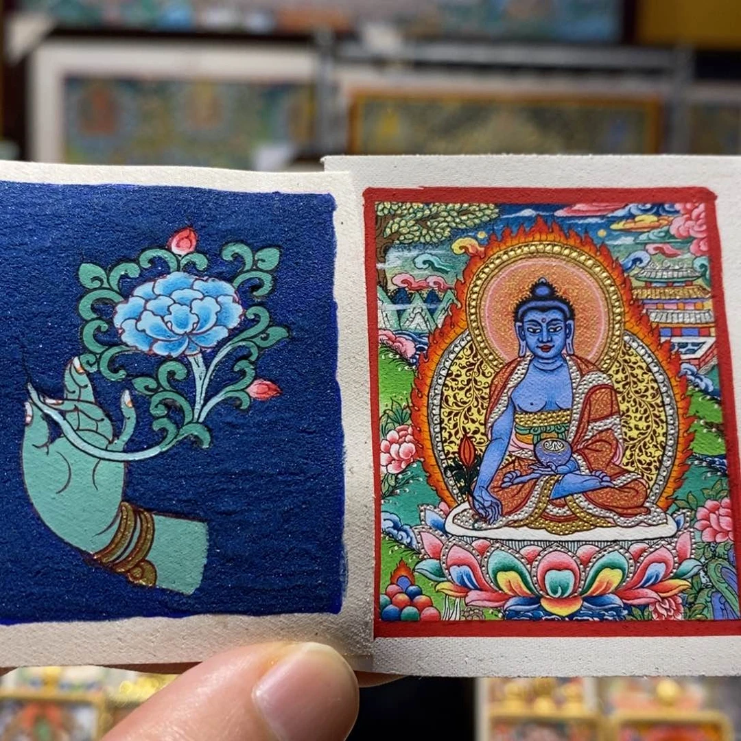 ****离吊坠唐卡唐卡艺术研究院