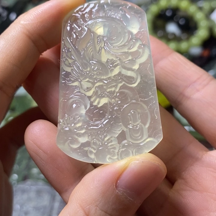 岫玉天然岫玉挂件未镶嵌