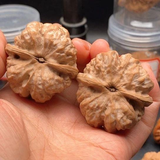 才***财文玩核桃把件蛙蛙