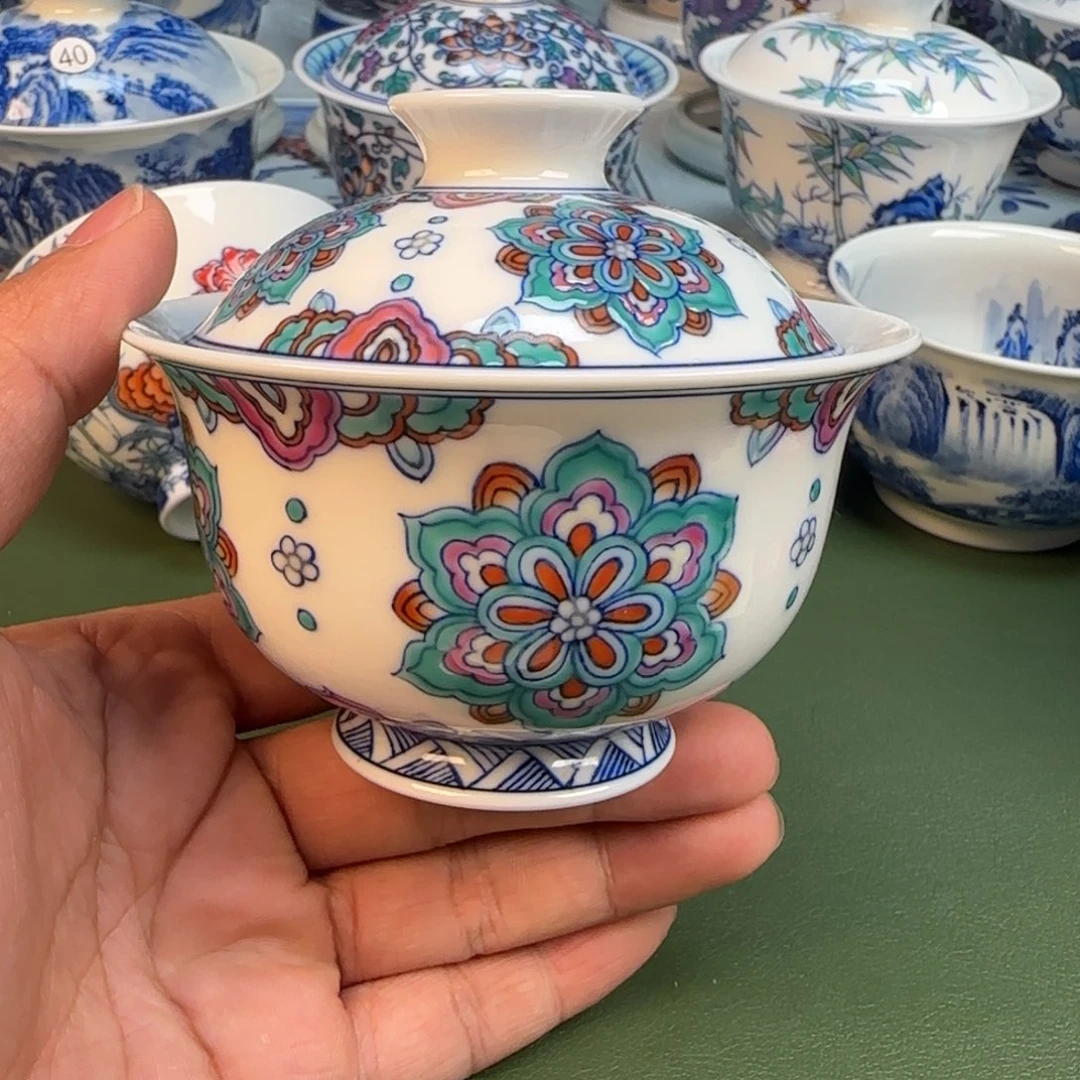 纯手工纯手绘茶具54